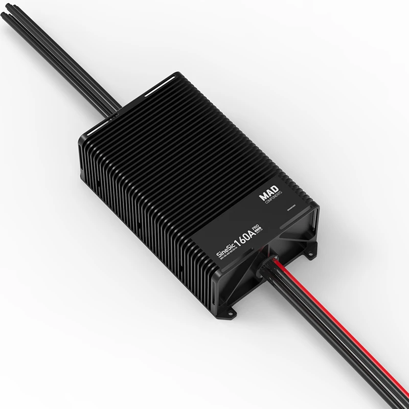 Фото 2026 Новый MAD SineSic 160A Pro 400 В, высокая плотность и высокая эффективность, руководство по эксплуатации ESC №5