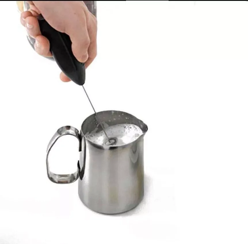 

Milk Foamer Coffee Whisk Mixer Blender Egg Beater Mini Frother Handle Stirrer Cappuccino Maker Cooking Tool