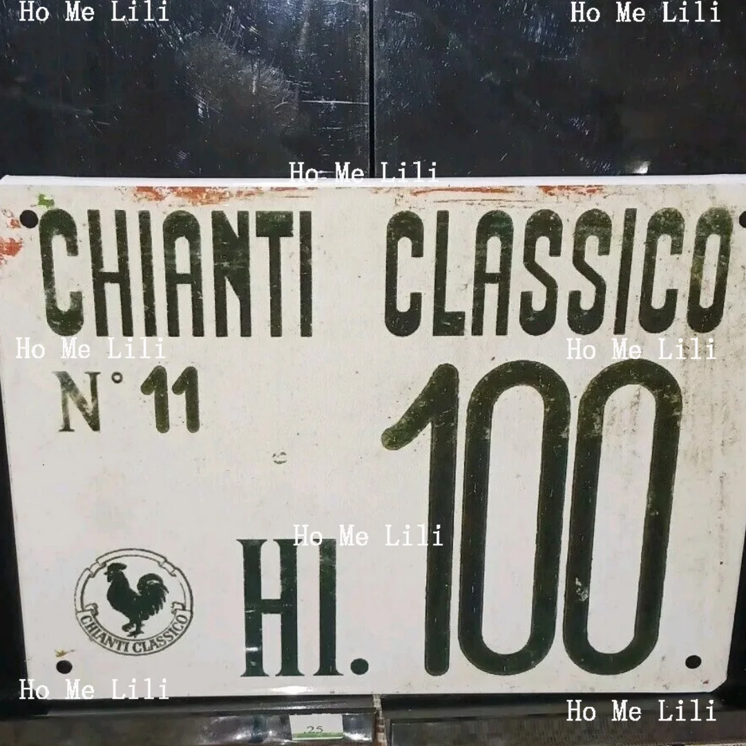Металлический знак Chianti Classico