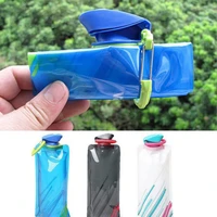 foldable soft water bag 700ml reusable portable ultra light outdoor sports hiking camping drop transport water bags