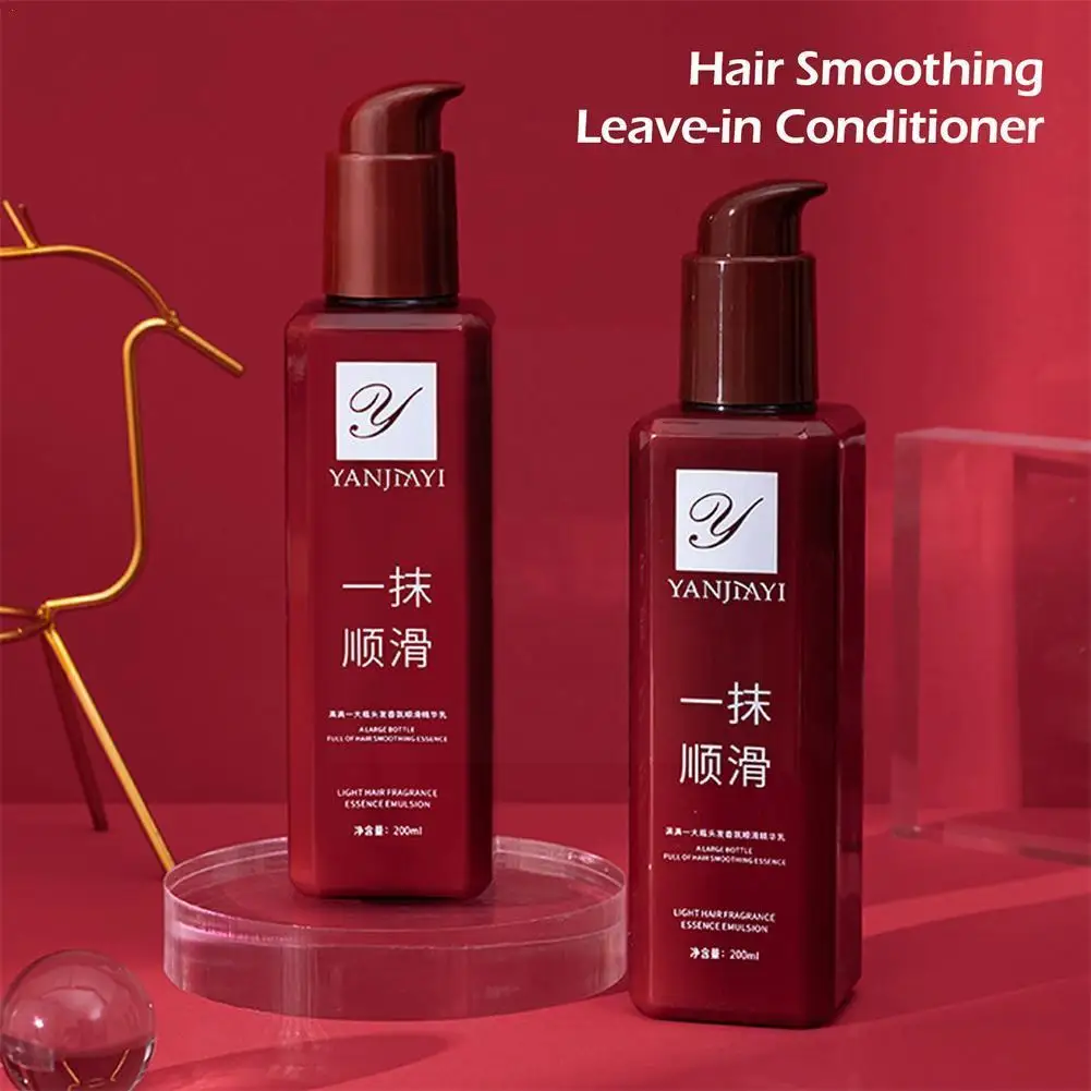 

Leave In Conditioner For Curly Hair Frizz Control Moisturising Anti-frizz Hair Smooth Anti-frizz For Curly, Dry, Damaged Ha D2i7