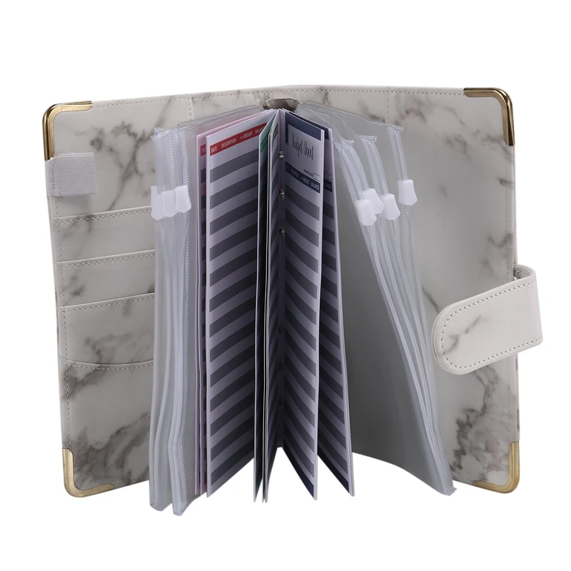 

26Pcs Money Budget Planner Binder, Cash Envelopes For Budgeting, Money Organizer For A6 Cash Budget Binder