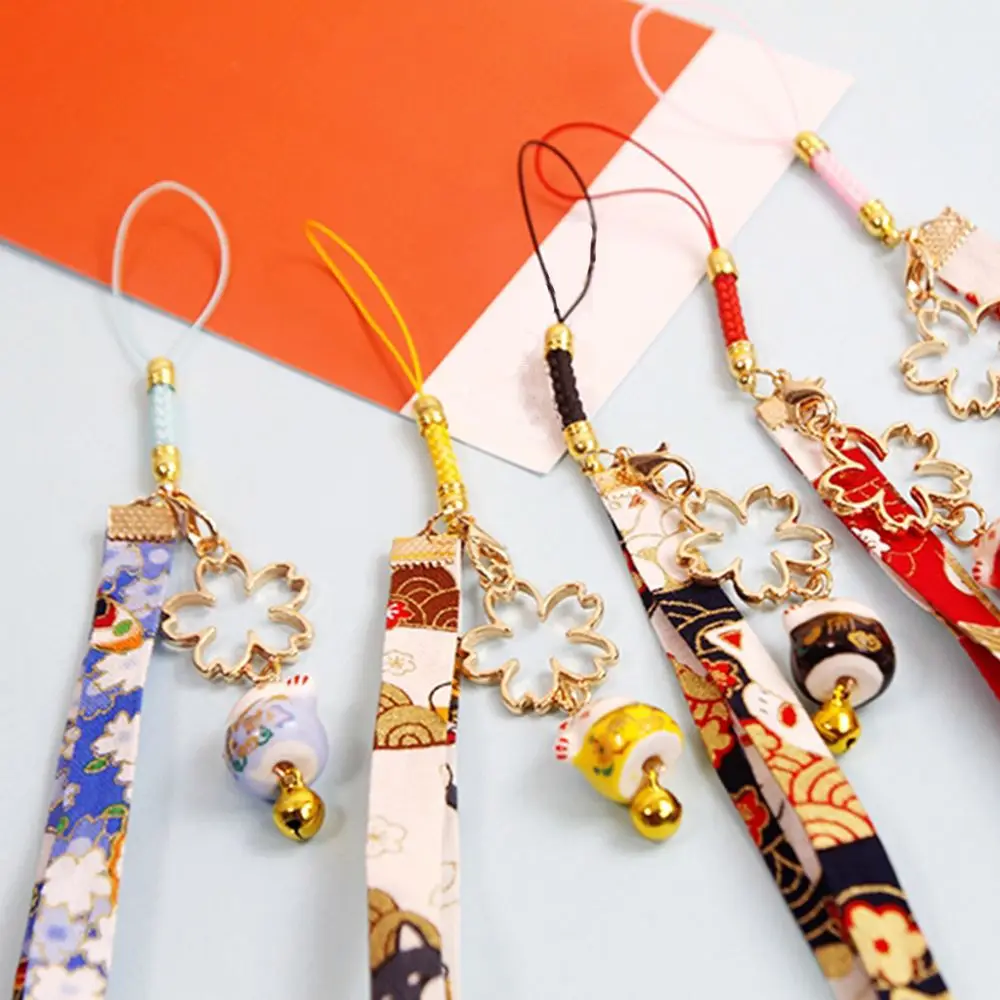 Сумка-подвеска с цветком вишни керамика детский мультяшный дизайн кулон в