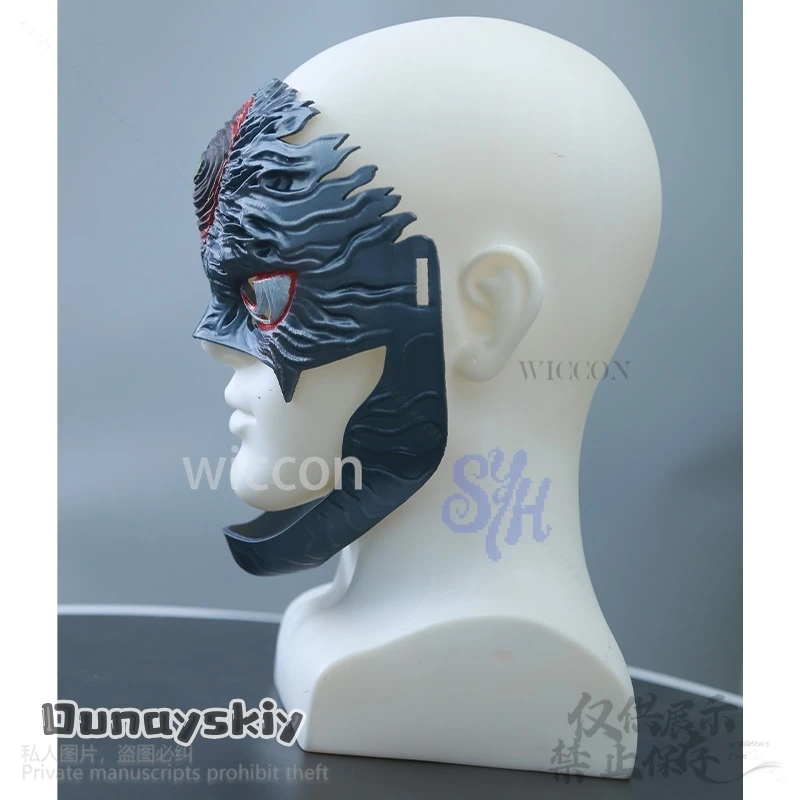 Фото JJ Enjōji Jin Косплей Dandadan SE2 Аниме Костюм Злой Глаз 3D Базовая Маска Полилактической Кислоты Ужасы Хэллоуин Рождественская Вечеринка Подарки №4
