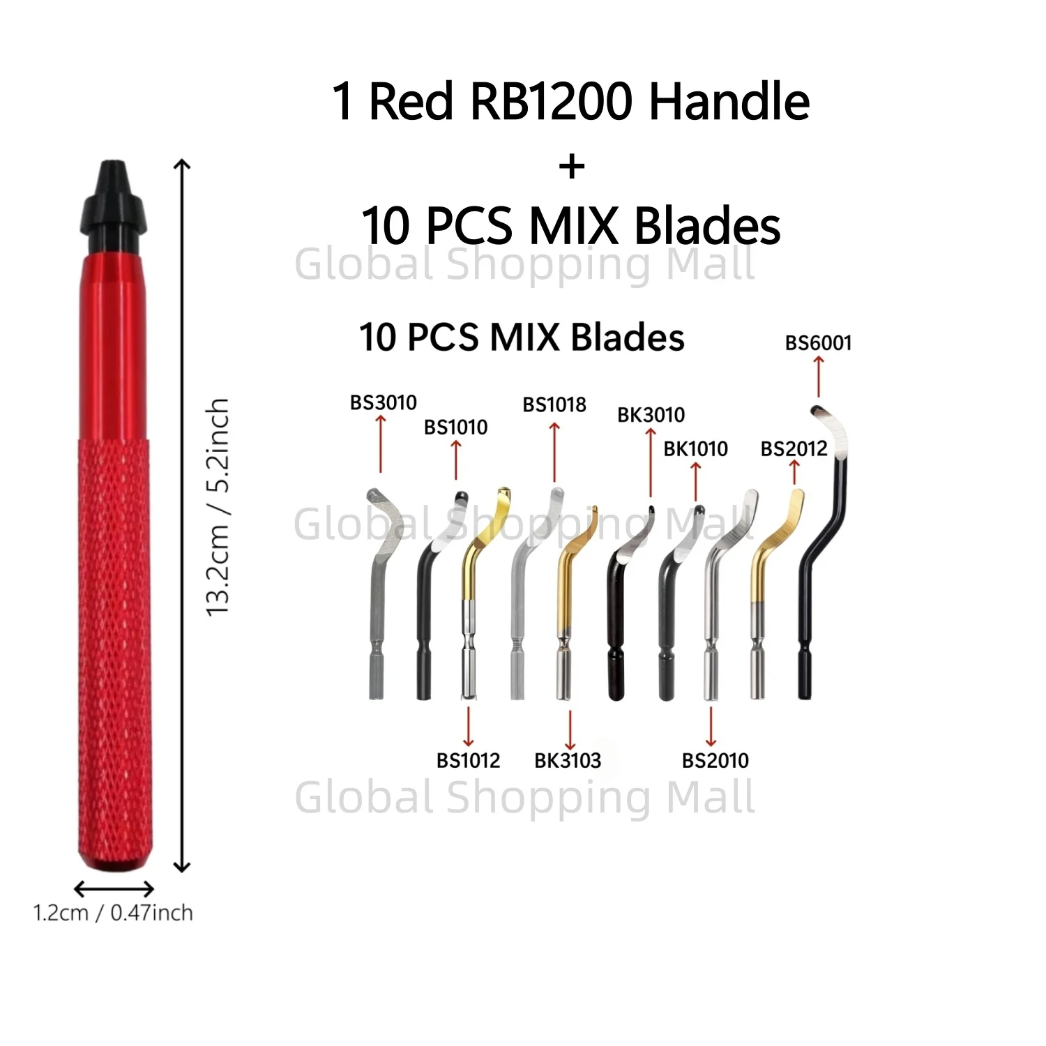 

Набор для снятия заусенцев AlexHoumie RB1200