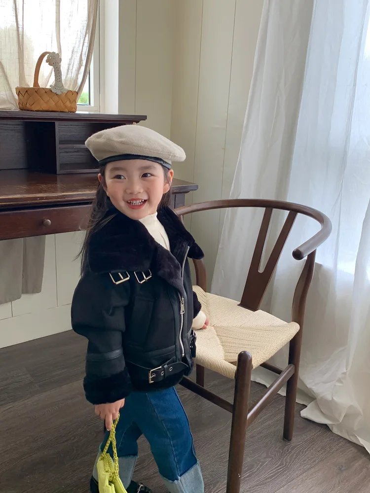 

Зимнее женское зимнее пальто, плотная теплая верхняя одежда для детей, 2022