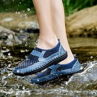 summer breathable sneakers mens comfortable non slip aqua shoes mens water shoes fashion outdoor leisure sports shoes for men