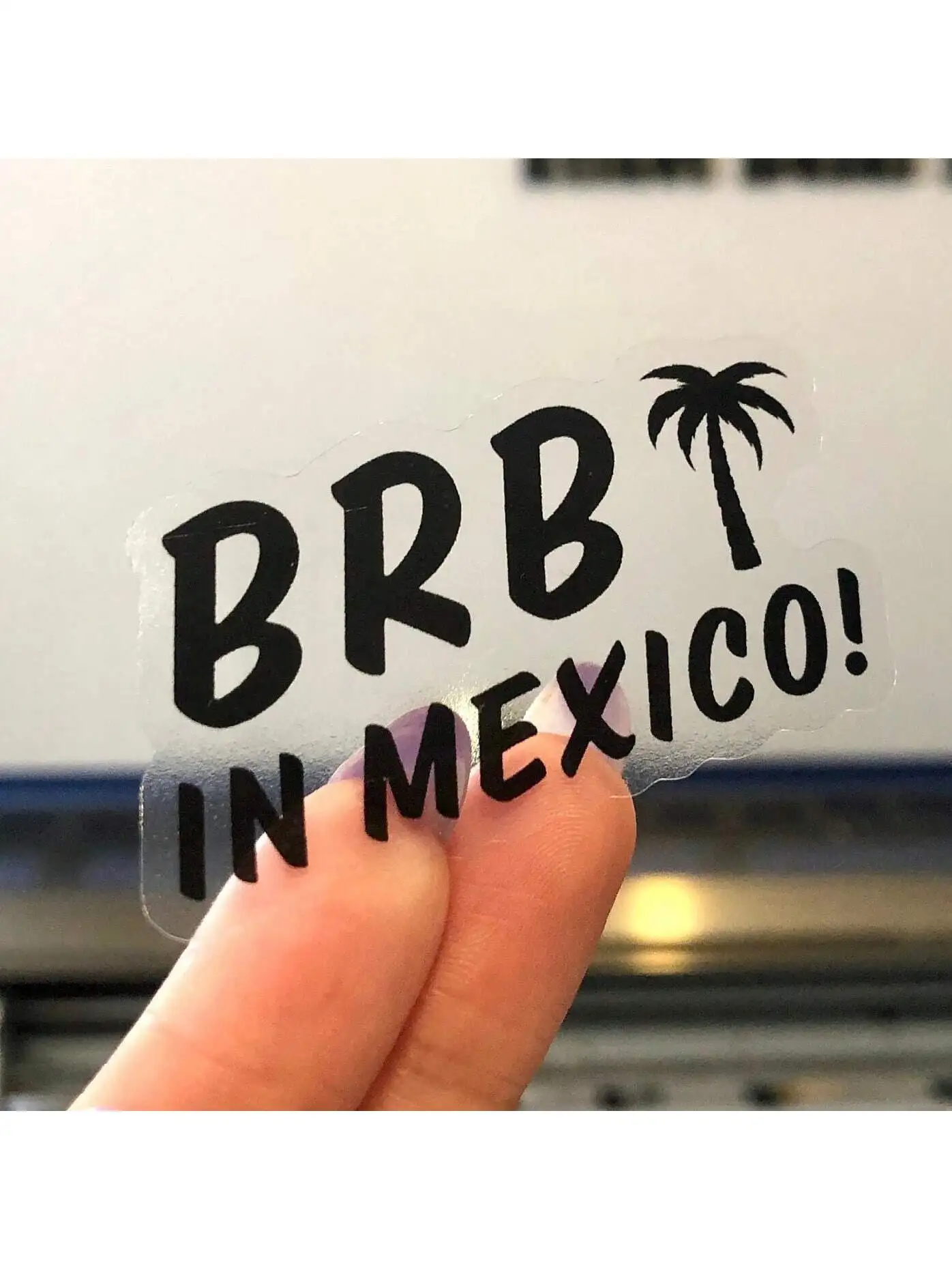 

Прозрачные виниловые наклейки 100 шт.