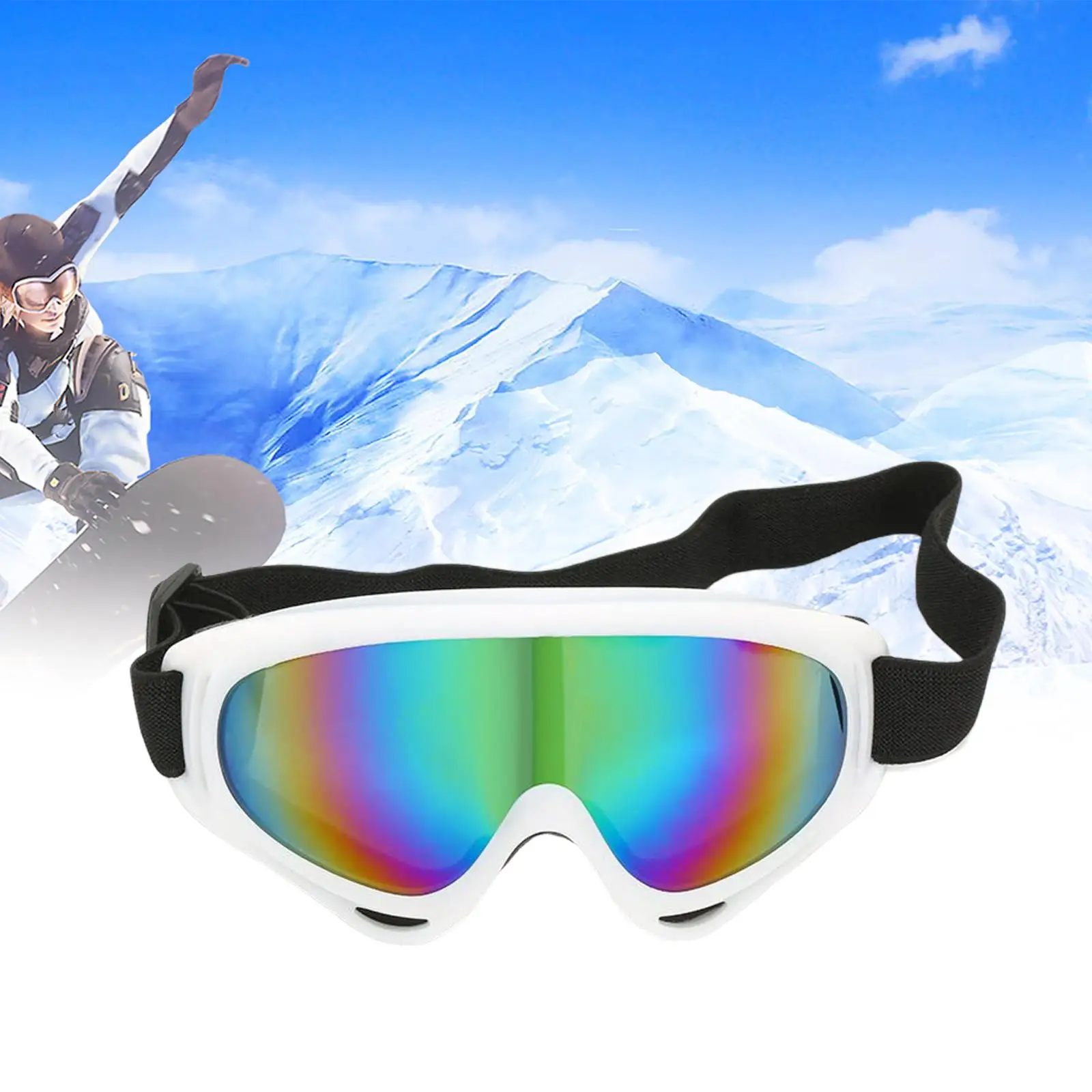 

Winter Goggles Glasses Sunglasses Anti-Fog Anti Snowmobile Outdoor Sports