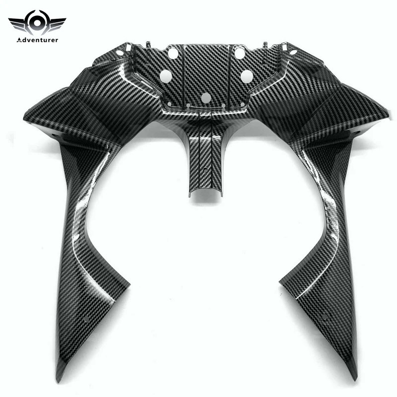 

Для KAWASAKI ER6N ER6F 2012-2016 Передняя внутренняя панель приборной панели обтекатель гидро погружение углеродное волокно отделка