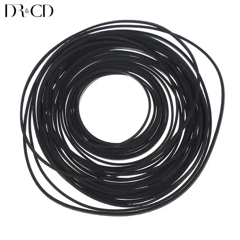

30-40pcs Rubber Band Pulley Transmission Engine Drive Round Belts Tape DIY Toy Module Car Motor Stretch Accessories