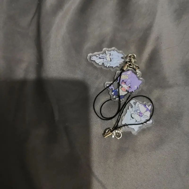 Honkai: акриловые ремешки со звездами и животными для IPhone/Xiaomi/Huawei