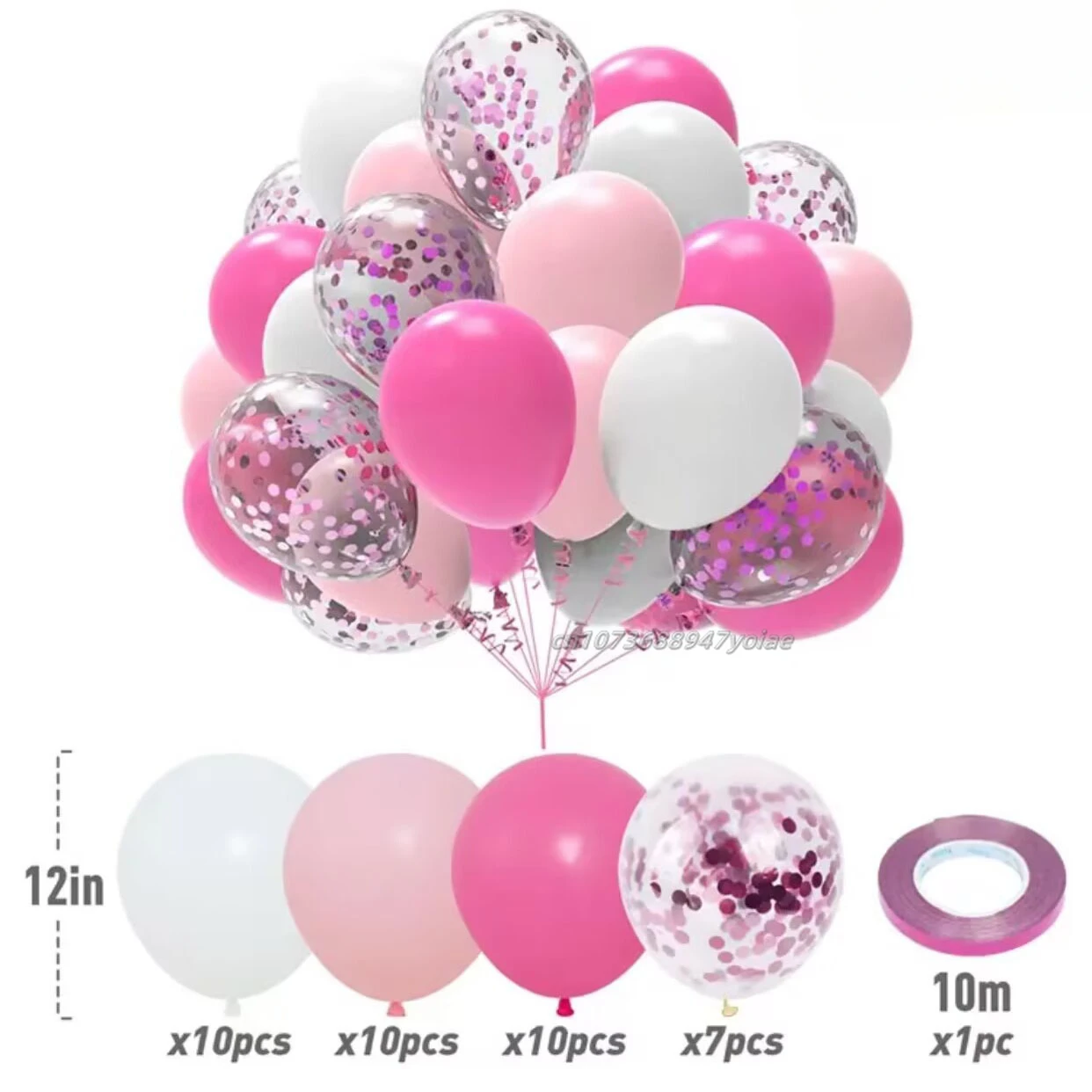 

Набор воздушных шаров MOONBIFFY 38 шт.