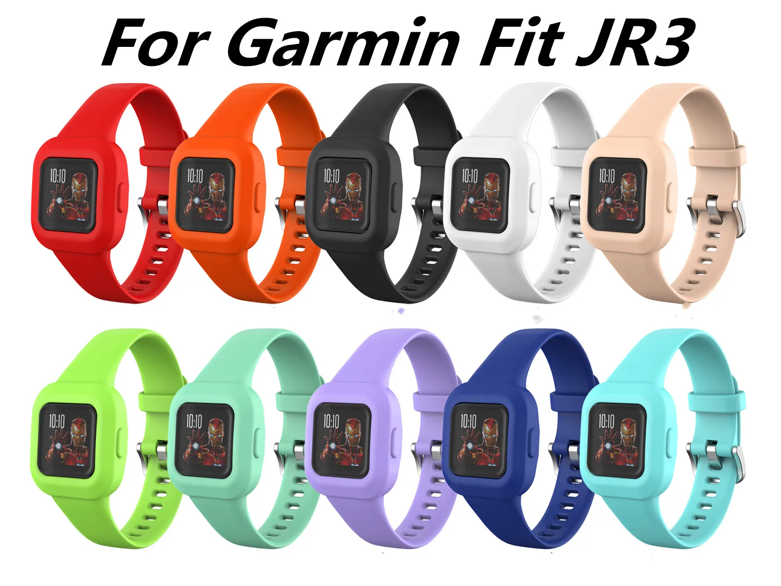 

Сменный Браслет для Garmin Fit JR3, силиконовый ремешок для наручных часов серии Garmin Fit JR3, ремешок для умных часов