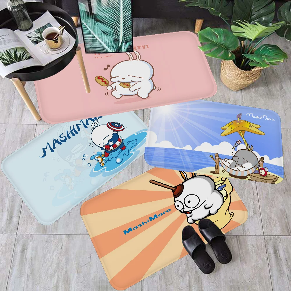 M-MashiMaro Entrance Door Mat Nordic Style Bedroom Living Room Doormat Home Balcony Anti-Slip Modern Decor