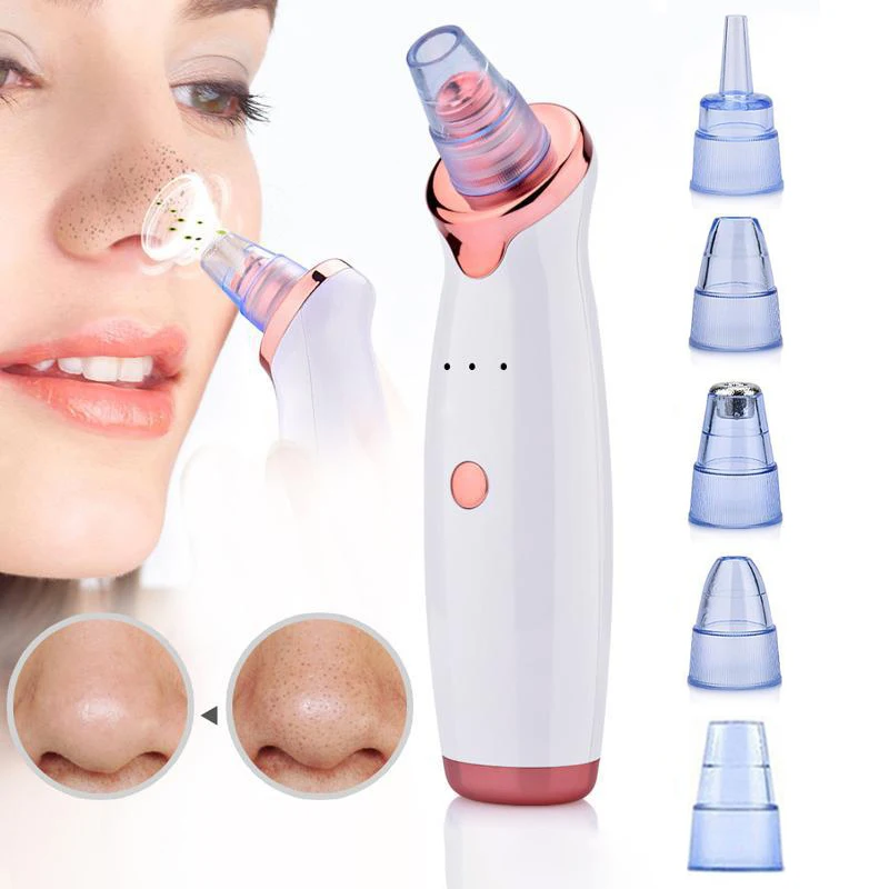 

Electric Blackhead Remover Device Face Acne Pimple Removal Vacuum Suction Facial T Zone Deep Pore Cleaner Beauty Care Skin Tools
