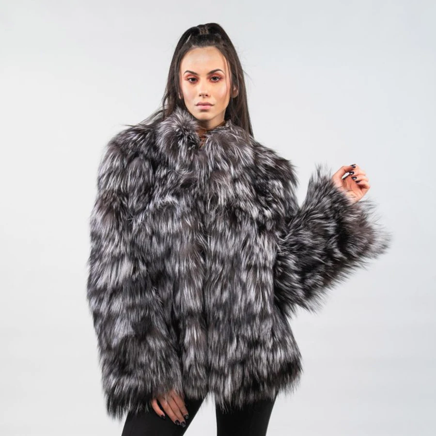 

Best Selling Fur Coat Women Natural Fur Jacket