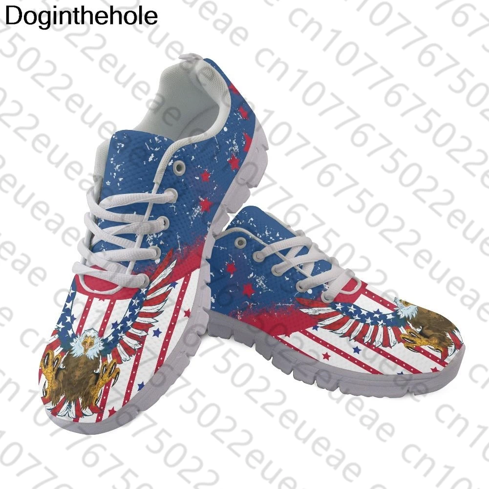 Кроссовки Doginthehole женские сетчатые дышащие противоскользящие с рисунком