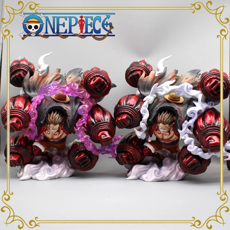 

Luffy One Piece Figure Gear 4 Monkey D Luffy 29cm Action Figures Painting Anime PVC Collection Statue Model Ornamen Toys Gifts