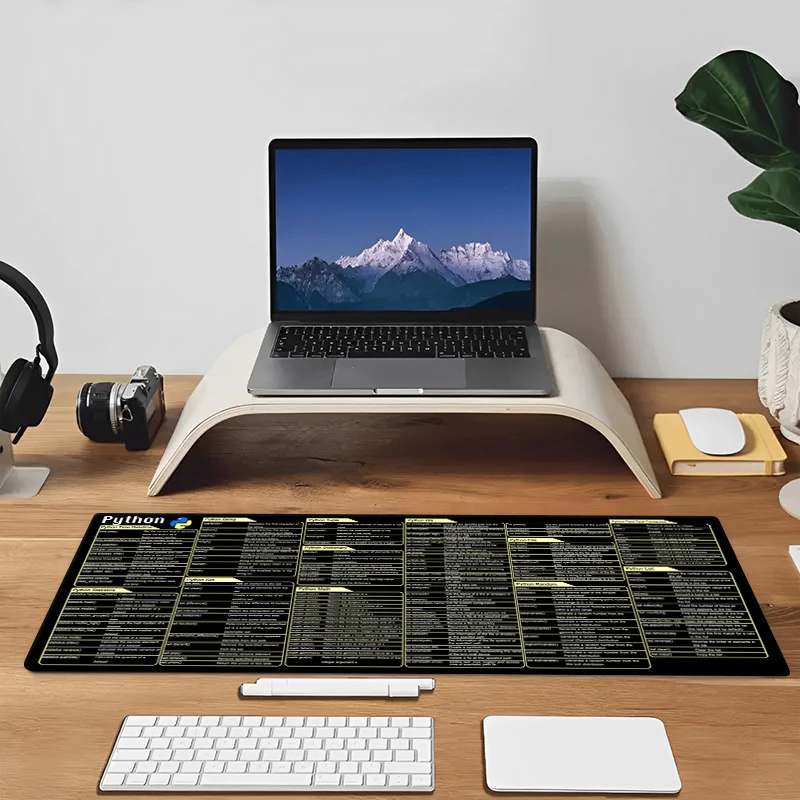 Коврик для мыши с программой Python большой коврик ярлыками Pycharm клавиатуры