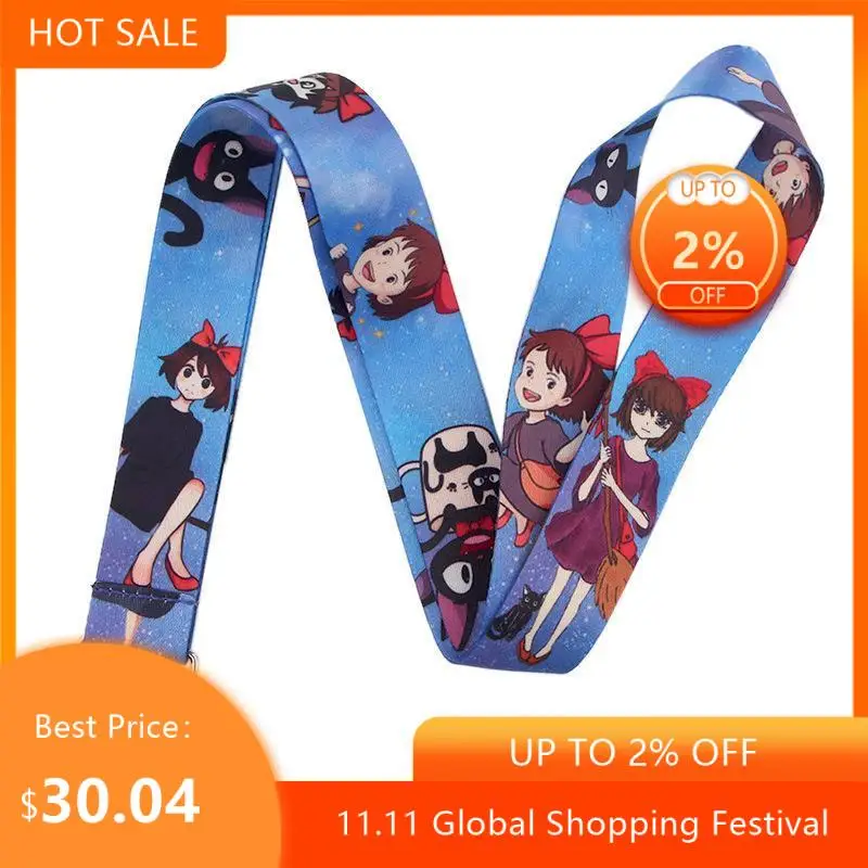 

30pcs Cartoon funny Funny art Lanyard Neck Key Strap for Phone Keys ID Card Cartoon webbings ribbons