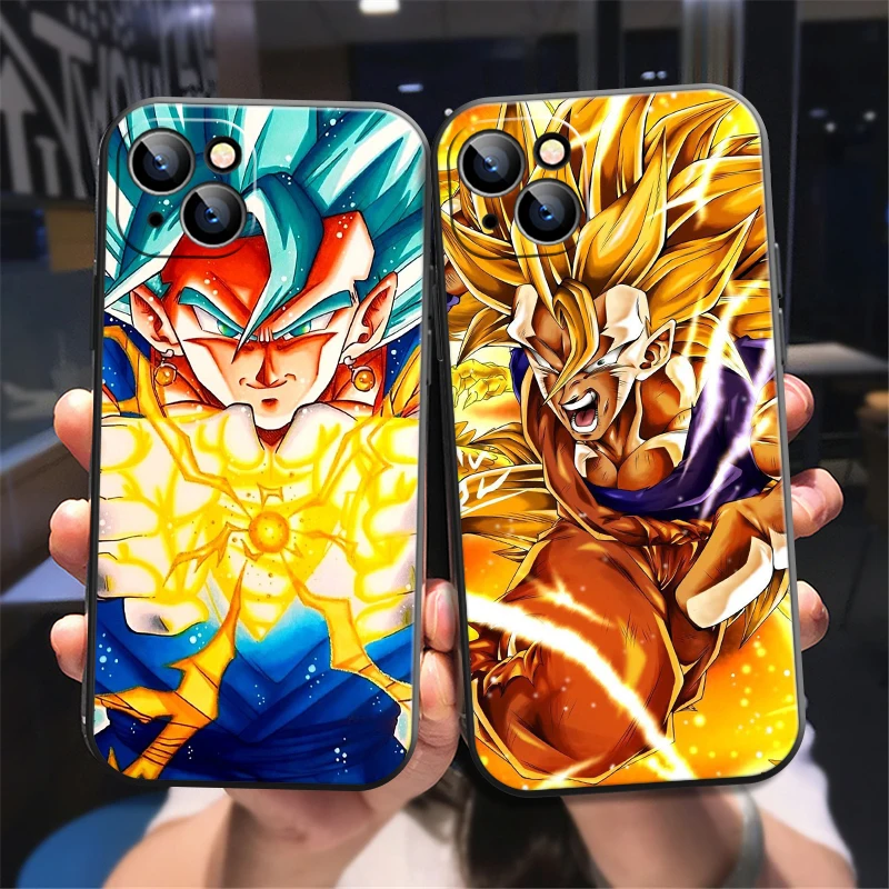 

Japan Anime Dragon Ball Phone Cases For iPhone 11 Pro 12 Mini 13 Pro Max SE 2020 X XR XS MAX 8 7 6 6S Plus Silicon Black Cover