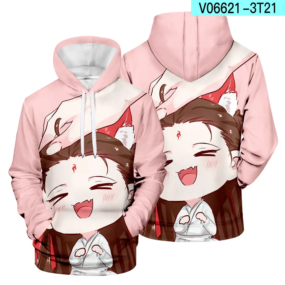 

2022 Autumn and Winter New Lovers' Sweater Cartoon 3D Digital Printing Creative Large Men's Sweater Hoodies Women Hoodie Men