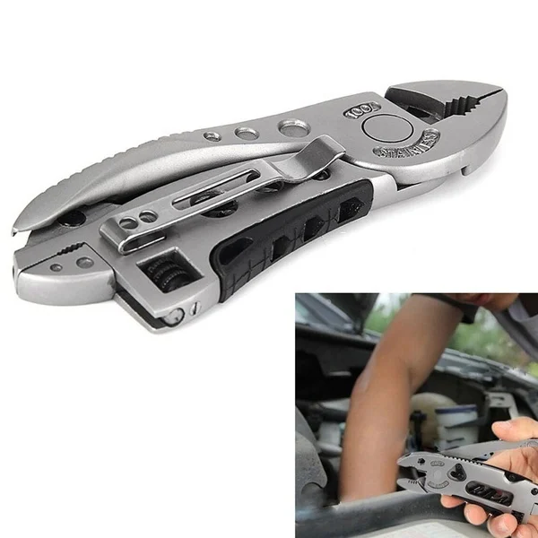 

Outdoor Camping Multifunctional Pliers Multifunctional Wrench Folding Screwdriver Tool Combination Multitool Camping Tools