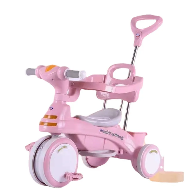 

Children Tricycle Multifunction Scooter Infant Baby Tricycle For 1-6Y Baby Three-wheeled Detachable Bicycle