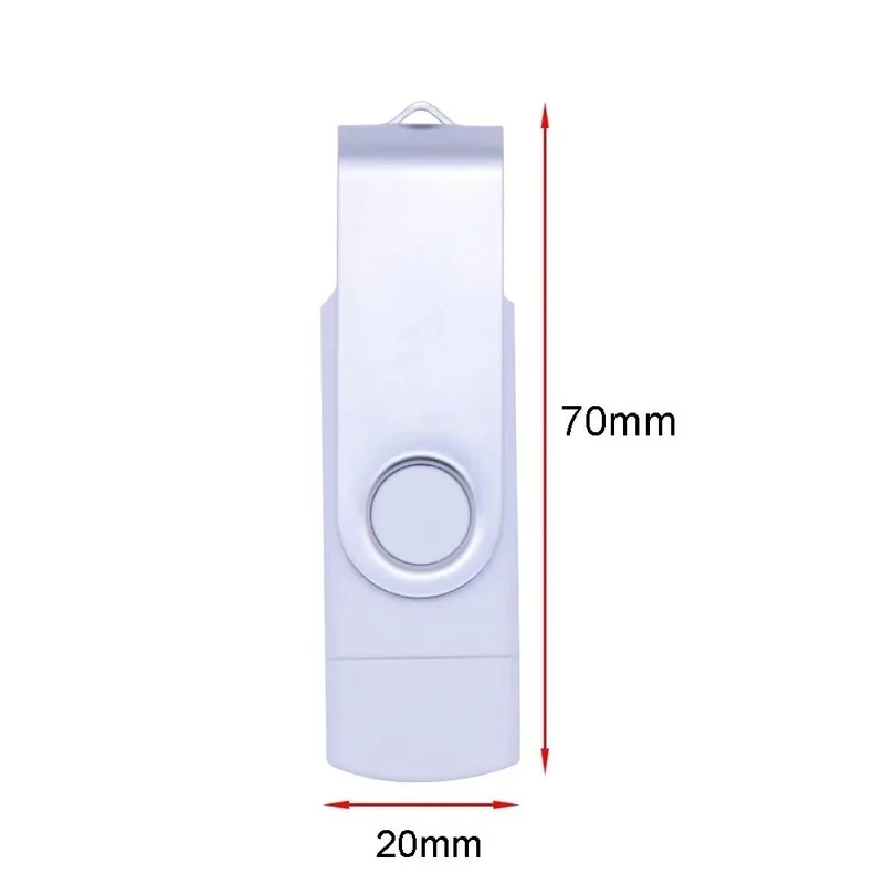Портативный OTG USB 2 флэш-накопитель типа C / Micro Pen Drive ТБ USB-флешка 3 0 U-диск для ПК