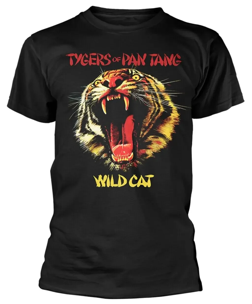 Футболка Tygers Of Pan Tang дикая кошка-новая и официальная