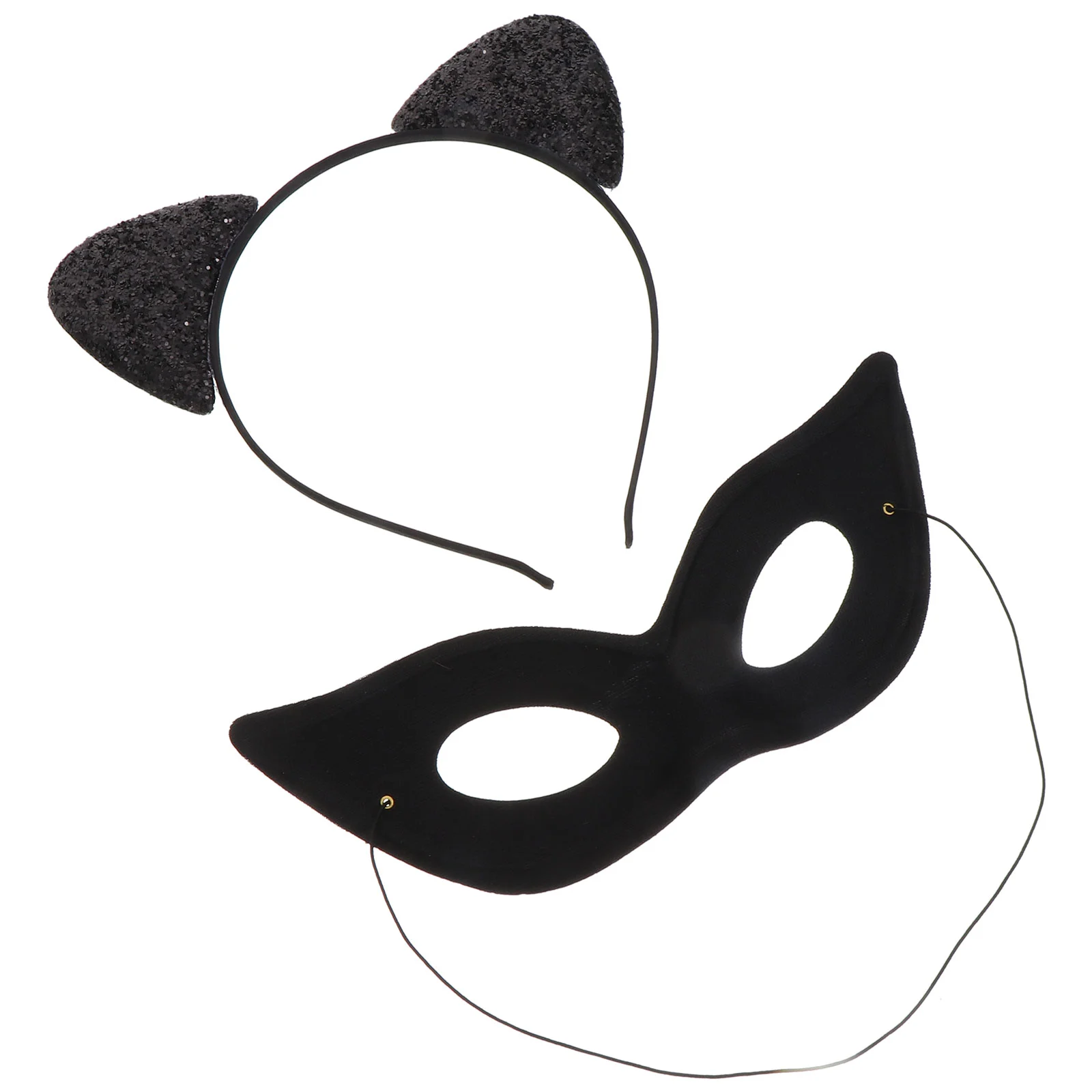 

1 Set Female Hair Eye Mask Festival Headdress Eye-catching Headdress