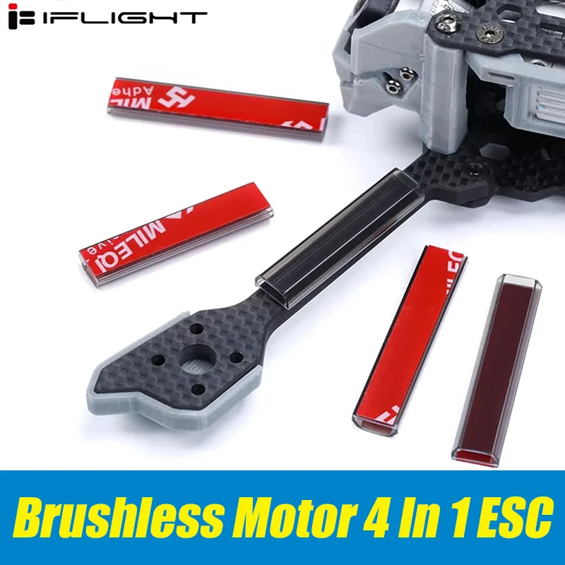 10 шт. бесщеточный двигатель iFlight 4 в 1 ESC кабель защитная трубка узкий рычаг для