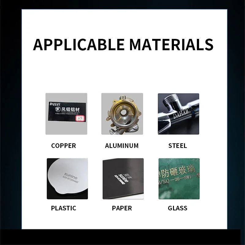 Ручная волоконная лазерная маркировочная машина для металлической таблички из