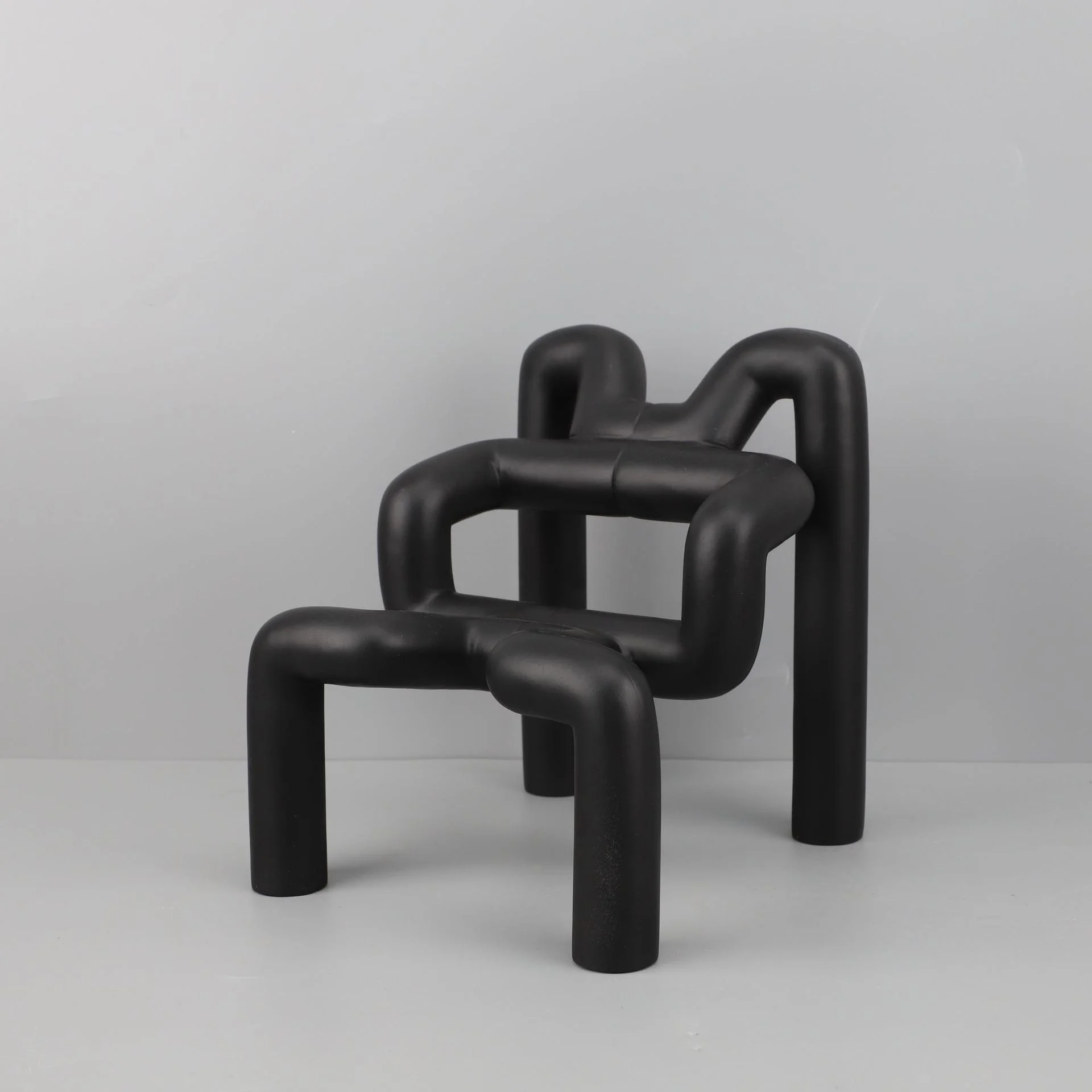 Американский креативный стул из смолы украшение модель комнаты отдел продаж