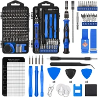 wozobuy 145 in 1 precision screwdriver set mini wrench damaged screw extractor set s2 steelmagnetic electronic screwdriver set