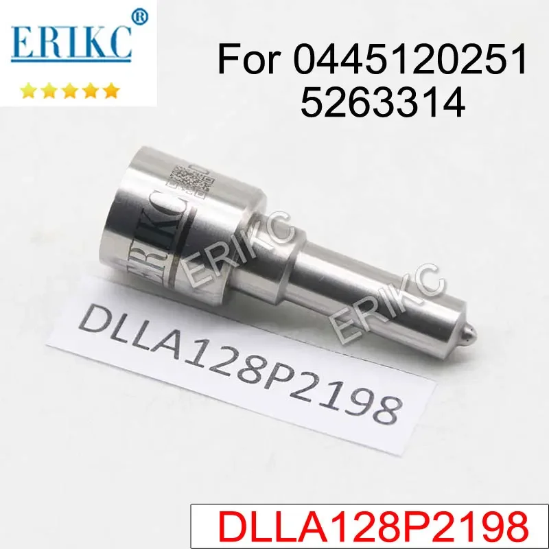

DLLA128P2198 Fuel Injector Parts Nozzle DLLA 128 P 2198 Diesel Injection Tips For BOSCH Cummins Vehicles 0445120251 5263314
