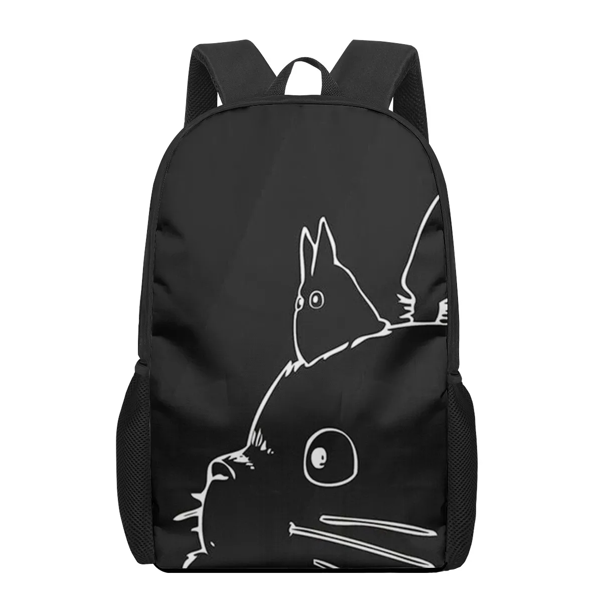 Tonari no Totoro Anime 3D Pattern School Bag for Children Girls Boys Casual Book Bags Kids Backpack Boys Girls Schoolbags Bagpac