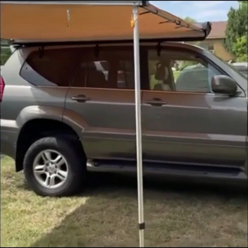 

New Design Roof Top Tent Car Side Awning Free Standing Poles 270 Degree Awning for Camping