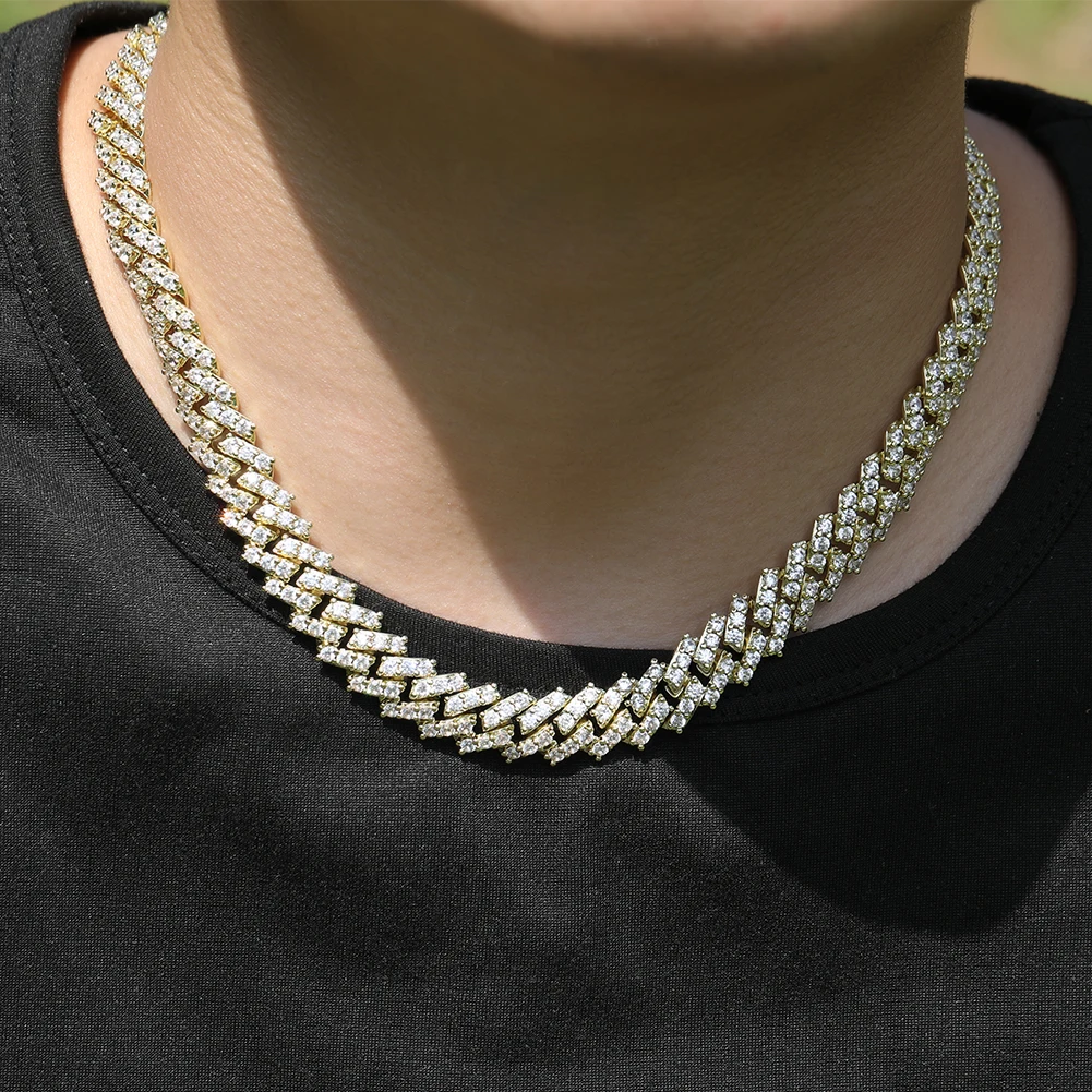 Женский чокер с кубинской звеньем THE BLING KING украшение кубическим цирконием в