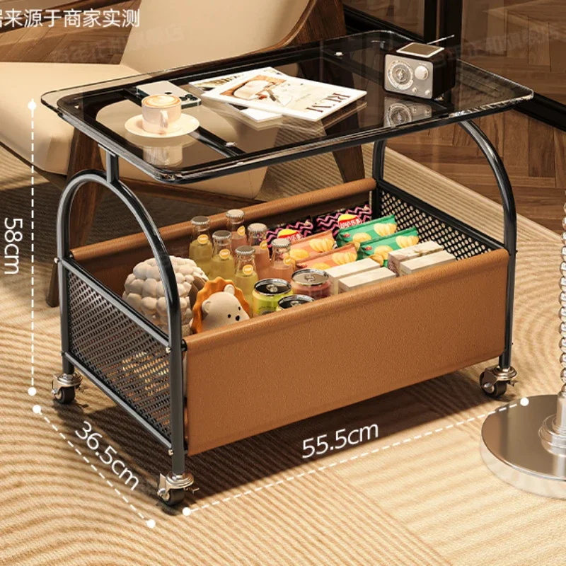 Мобильная гостиная Диван Прикроватная тумбочка Журнальный столик Маленький