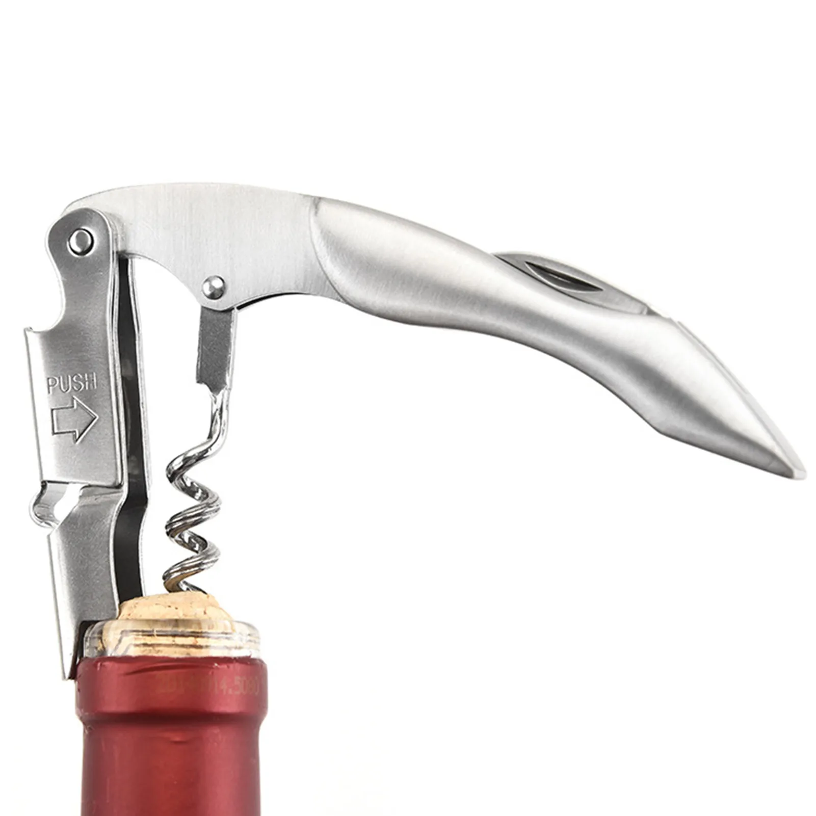 

Штопор, открывалка для вина, штопор, открывалка для бутылок и ключ для резки фольги для бара, ресторана, официантов, баров