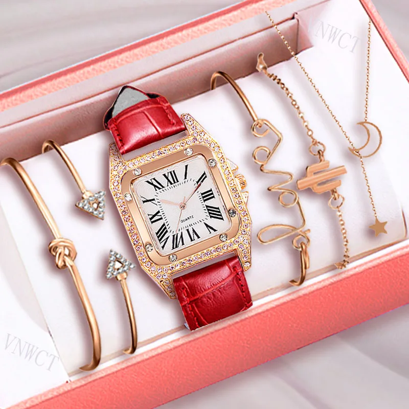Фото Комплект женских часов и браслета для отдыха часы со звездным небом женские