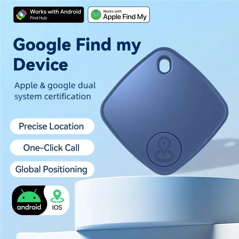 Фото Совместимое Android IOS двойные системы умное устройство против потери GPS Google Bluetooth трекер кошелек ключи от машины локатор для пожилых детей новый №4