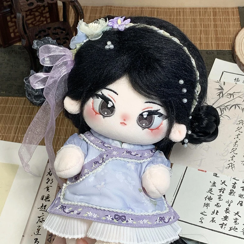 Оригинальные черные жареные волосы большой глаз бабочка девочка без атрибутов 20