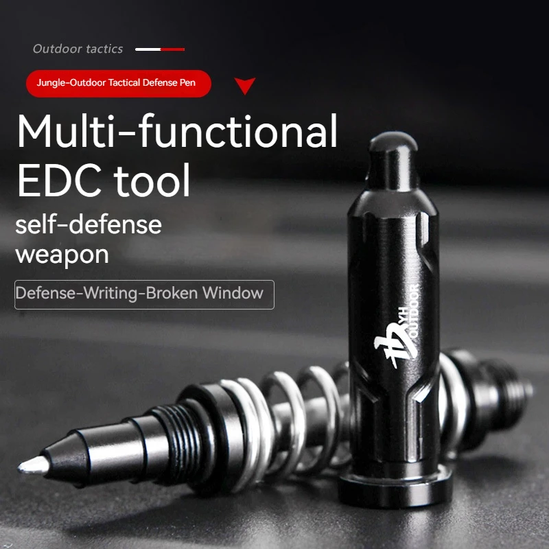 

Multi-functional EDC tool Tactical pen broken window self-defense articles women's defense anti-wolf artefact portable