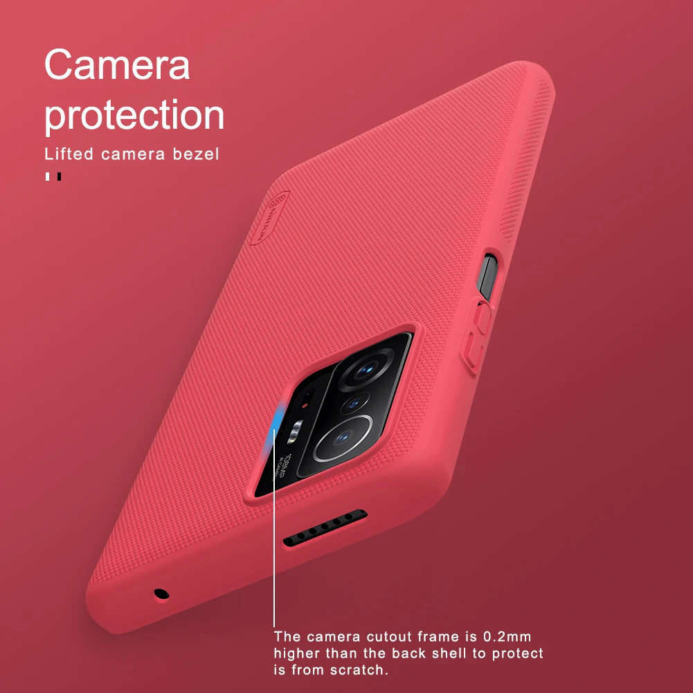 For Xiaomi 11T /11T Pro Case Genuine Nillkin Case Frosted Shield Simple Luxuly business Hard PC Back Cover For Xiaomi Mi 11T Pro