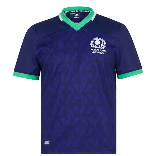 

2021/22 Scotland Rugby 7s Home Rugby Jersey Shirt size S-M-L-XL-XXL-3XL-4XL-5XL