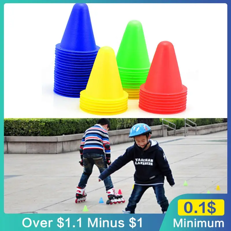 

Роликовые коньки с препятствиями, повышающие эффективность, безопасные, для спортивных тренировок, мягкие башенные конусы для скейтбординга, трендовые, простые в использовании