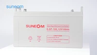 suneom vrla battery 100ah deep cycle battery lead acid bateras solares 12 voltios